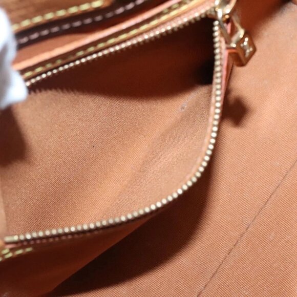 LOUIS VUITTON Monogram Vernis Reade PM Hand Bag Bronze M91146 LV Auth 132465 - Picture 12 of 16